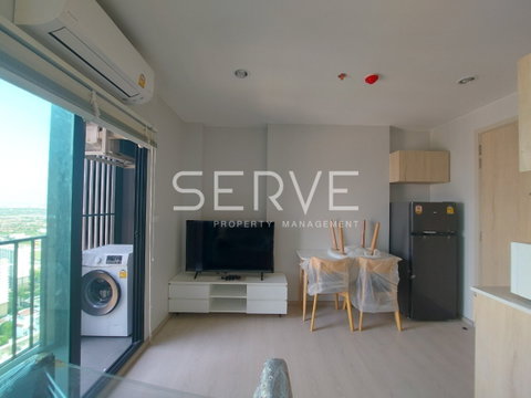 Studio Super High Fl. 40+ City View Nice Room Fully furnished Good Location 20 Steps From MRT Si La Salle Station @ Nue Noble Srinakarin Lasalle