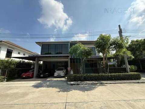 📌 ให้เช่าบ้านเดี่ยว 2 ชั้น บ้านลุมพินี สวนหลวง ร.9 4 ห้องนอน 5 ห้องน้ำ