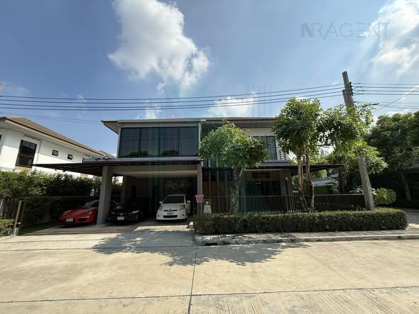 Houses for rent : 📌 For Rent 2-story House BAAN LUMPINI SUANLUANG RAMA 9 4 bedroom 5 bathroom