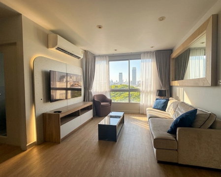 Call : 081-821-4826 ขายพร้อมผู้เช่า Condo Sathorn Plus By The Garden ใกล้ MRT ลุมพินี 55 ตารางเมตร 1 ห้องนอน ชั้น9 ตกแต่งครบตามรูป