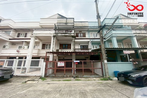 ขายทาวน์เฮาส์ 3 ชั้น รามอินทรา 34 (ซ.อยู่เย็น) หมู่บ้านสหโชค ใกล้รถไฟฟ้า - ทางด่วน