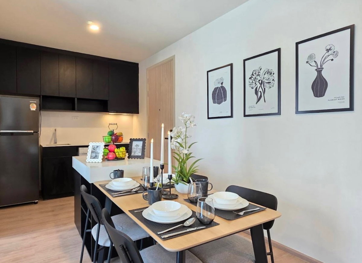 รูป ✅ให้เช่า✅Condo Nue District R9 ห้องใหม่ สวยมาก พร้อมอยู่ค่า - รูปที่ 3/8