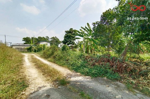 ขายที่ดิน 214 ตรว.ม.เพชรมณี ราษฎร์อุทิศ 18  สุวินทวงศ์ มีนบุรี ด้านหลังติดคลองโตนด