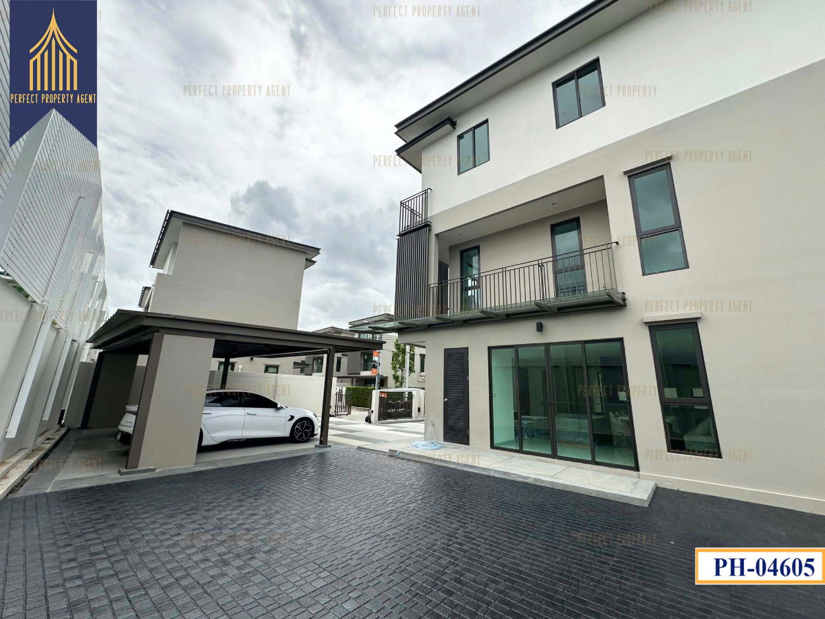 รูป ขายบ้านเดี่ยวหรู 3 ชั้น AQ Arbor สวนหลวง ร.9 พัฒนาการ บ้านใหม่ ไม่เคยเข้าอยู่ - รูปที่ 2/24