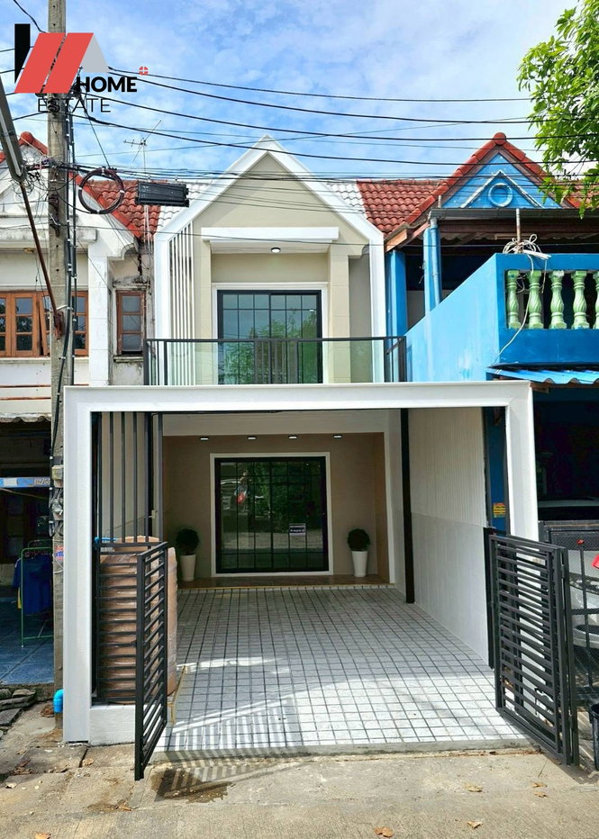 รูป หมู่บ้านเต็มรัก (บางบัวทอง-นนทบุรี) ทาวน์เฮ้าส์ตกแต่งใหม่ พร้อมอยู่ ✨ - รูปที่ 3/21