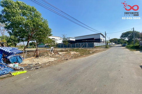 ขายที่ดิน 346ตร.ว.ถมแล้ว เฉลิมพระเกียรติ ร.9 - กาญจนาภิเษก ประเวศ ใกล้สนามบินสุวรรณภูมิ