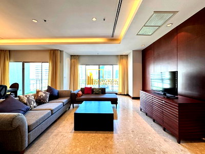 Apartment building for rent Srinakharinwirot University Prasanmit Campus : Impressive 3 Bedroom Apartment For Rent in Ploenchit Area - BR21188AP