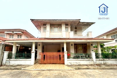บ้านเดี่ยว ลำลูกกา ปทุมธานี : ขายบ้านเดี่ยว 2 ชั้น หมู่บ้านฟ้ากรีนพาร์ค ถนนลำลูกกา 11 คลอง 2 ใกล้รถไฟฟ้าสายสีเขียวและดอนเมือง