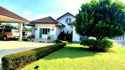 บ้านเดี่ยว เมืองนครปฐม นครปฐม : บ้านเดี่ยว 2 หลัง บนที่ดิน 1 ไร่ ตกแต่งพร้อมอยู่