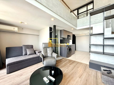 Knightsbridge Prime Sathorn | Stylish 1 Bedroom Duplex Condo - BR60885CD