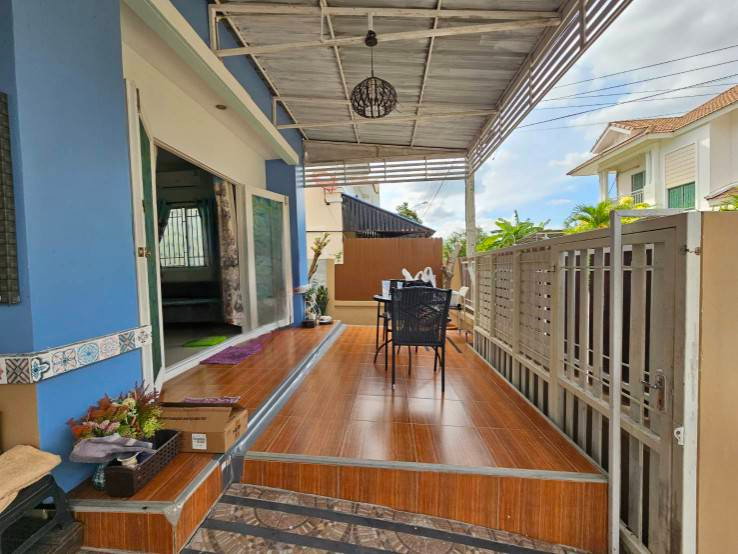 รูป ขายบ้านแฝด ทำเลดี ต่อเติมพร้อมอยู่ โครงการบุรีรมย์ เทพารักษ์  - สุวรรณภูมิ  - รูปที่ 5/15