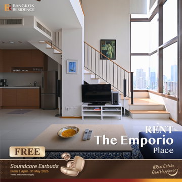 เช่าคอนโด 🌃 The Emporio Place, 1นอน  82.66ตร.ม. 55k 💎 ยูนิตว่าง พร้อมเช่า ใกล้ BTS พร้อมพงษ์  