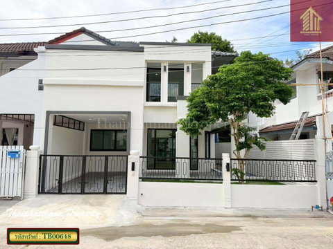 หมู่บ้านรัตนาวลัย วิภาวดีรังสิต 39 สีกัน ดอนเมือง บ้านแฝด ทำเลดี รีโนเวทใหม่ พร้อมอยู่