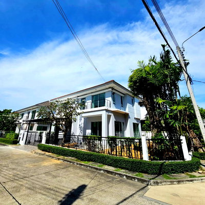 เช่าบ้านเดี่ยว ถนนรามอินทรา : 🏡✨ ให้เช่าบ้านเดี่ยว 2 ชั้น — Life Bangkok Boulevard รามอินทรา บ้านหลังมุม ทำเลติดถนนใหญ่ ใกล้รถไฟฟ้า 