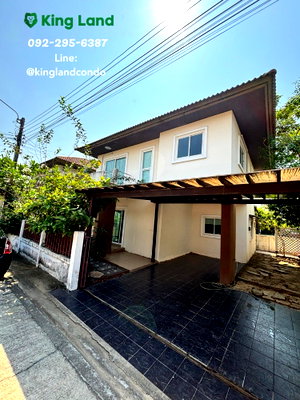 บ้านเดี่ยวให้เช่า : 🏡 เช่า / ขาย บ้านเดี่ยว 2 ชั้น | Dusit Grand Park เลียบคลองสอง - รามอินทรา 🐶 เลี้ยงสัตว์ได้ |  #บ้านว่าง30มิถุนายน