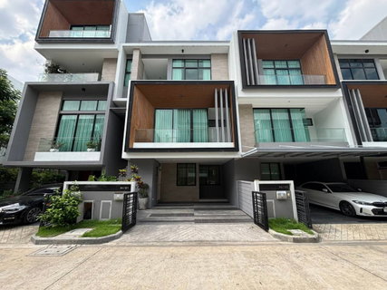 รูปภาพ 💥CP-108💥 Available for rent: 3-story townhome in Nirvana Define Srinakarin - Rama 9 project. 👉Add Line @rangrak
