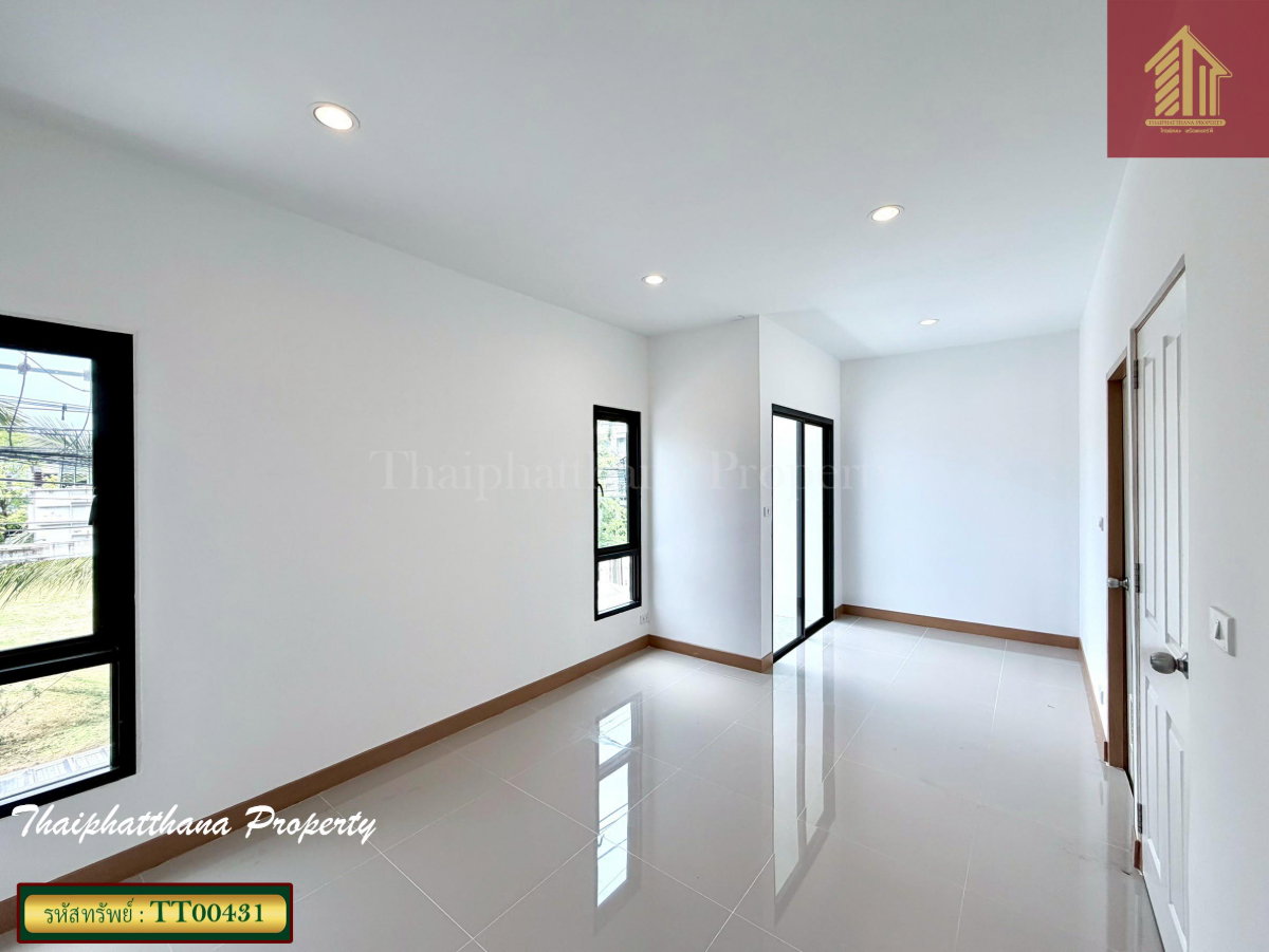 รูป หมู่บ้าน เมดิโอ้ นิมิตรใหม่ ทรายกองดิน คลองสามวา ทาวน์เฮ้าส์ถนนเมน รีโนเวทใหม่ - รูปที่ 5/12