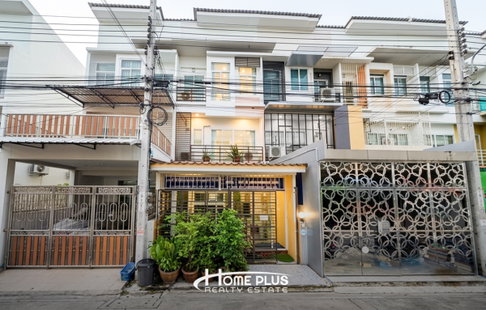 ทาวน์โฮม 3 ชั้น บ้านบุษรา เพชรเกษม 81 ถนนมาเจริญ แขวงหนองค้างพลู เขตหนองแขม กรุงเทพมหานคร