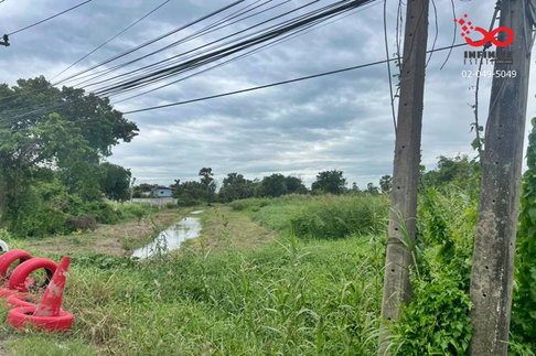 ขายที่ดิน 1 ไร่ ถนนบางกระผึ้ง ปทุมธานี  ใกล้ทางหลวง 347 ปทุมธานี-บางปะหัน 