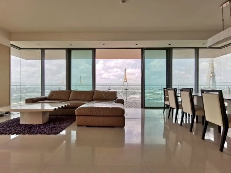 รูป 🔥 [FOR RENT] The Pano | Luxury 3BR • River View • 110,000 THB/Month🔥 - รูปที่ 3/11