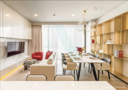 ให้เช่าคอนโด เซอเลส อโศก อาคาร 1 ชั้น 24 2 ห้องนอน ขนาด 86 ตรม ใกล้ เทอร์มินัล 21