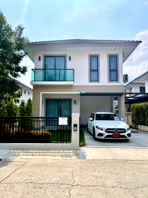 เช่าบ้านเดี่ยว ม.อัสสัมชัญ บางนา : 🏡✨ ให้เช่าบ้านเดี่ยว 2 ชั้น — Perfect Park บางนา บ้านพร้อมอยู่ เฟอร์ครบ เหมาะสำหรับครอบครัวและคนเลี้ยงสัตว์