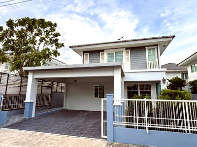 บ้านเดี่ยวให้เช่า : 🏡✨ ให้เช่าบ้านเดี่ยว 2 ชั้น — Villaggio ศรีนครินทร์–บางนา บ้านสวย Fully Furnished พร้อมอยู่ ใกล้ Mega Bangna & ทางด่วน
