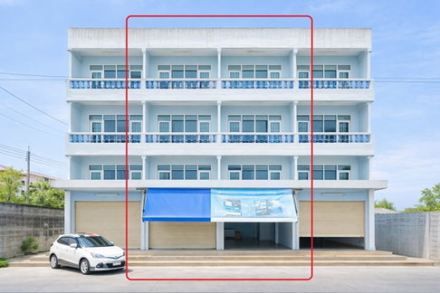 โรงพยาบาลบางปะกอก 8 8 นอน 6 น้ำ ถ.เอกชัย85-93 เช่าอาคารพาณิชย์ 4 ชั้น 2 คูหา ใกล้ตลาดสดศิริชัย 850 ม. 40 ตร.ว. ทะเบียนบริษัทได้