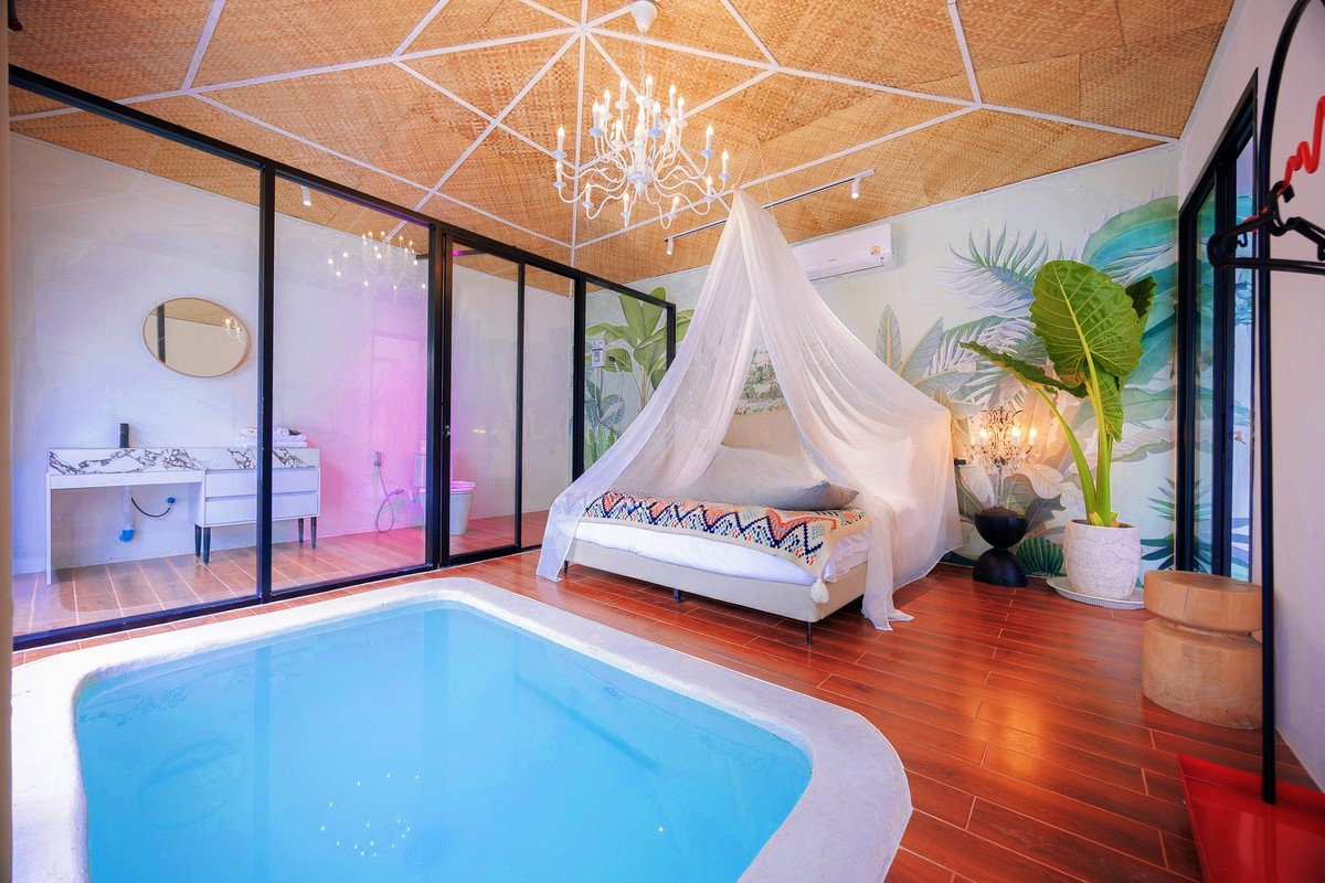รูป 🏡✨ ให้เช่าพูลวิลล่าหรู บรรยากาศรีสอร์ท ใจกลางสุขุมวิท — พร้อมเข้าอยู่ พูลวิลล่าพร้อมสวนสไตล์เอเชียตะวันออกเฉียงใต้ ร่มรื่น เป็นส่วนตัวสูง - รูปที่ 3/16