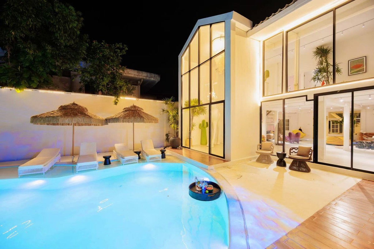 รูป 🏡✨ ให้เช่าพูลวิลล่าหรู บรรยากาศรีสอร์ท ใจกลางสุขุมวิท — พร้อมเข้าอยู่ พูลวิลล่าพร้อมสวนสไตล์เอเชียตะวันออกเฉียงใต้ ร่มรื่น เป็นส่วนตัวสูง - รูปที่ 15/16