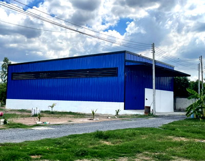 Factory for sale วิทยาลัยเทคนิคปทุมธานี : Call : 093-238-9353 Newly warehouse for sale 100 sq.wa, Located on Soi Ruam Suk 7, Ban Mai, Mueang Pathum Thani