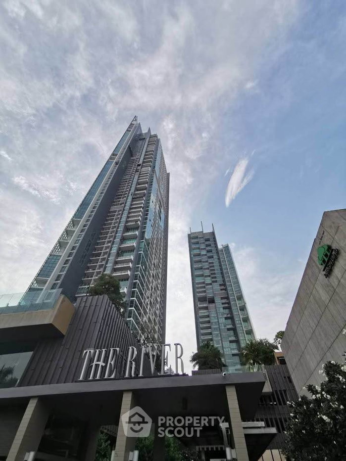 รูป คอนโด 1 ห้องนอน ชั้น 21 The River Condominium ใกล้ BTS สะพานตากสิน (ID 2903566) - รูปที่ 2/4