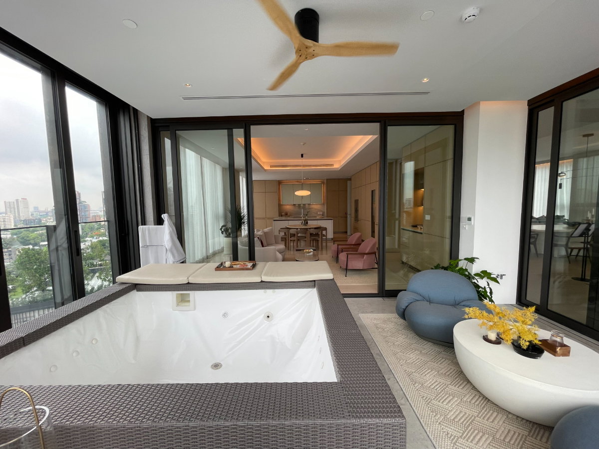 รูป Scope Thonglor  การจัดวางพื้นที่แบบ Seamless Flow เชื่อมต่อทุกโซนการอยู่อาศัยอย่างสง่างาม - รูปที่ 6/7