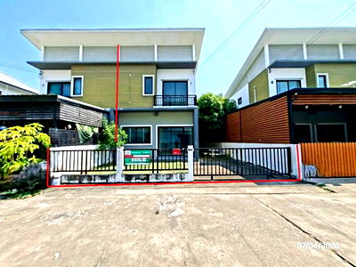 บ้านเดี่ยว ถนนรังสิต-นครนายก : บ้านเดี่ยว 36 ตร.วา ทรัพย์ธานี 5 ธัญบุรี ปทุมธานี 1.9M