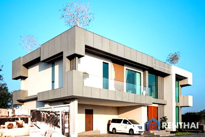 บ้านเดี่ยว หนองปรือ ชลบุรี : ใหม่ วิลล่าหรู หลังใหญ่ 5 ห้องนอน ในพัทยา ประเทศไทย