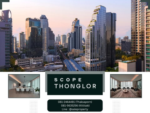 Scope Thonglor Seamlessly connected living spaces designed with elegant spatial flow.