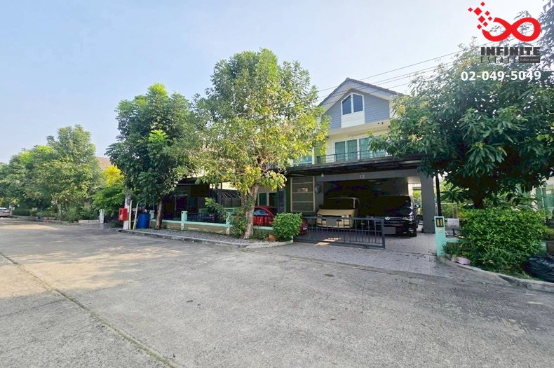 รูป ขายบ้านเดี่ยว 2 ชั้น 70 ตรว. หมู่บ้านกรีนลีฟ ราษฎร์อุทิศ 11 สุวินทวงศ์ หน้าโครงการ - รูปที่ 2/10