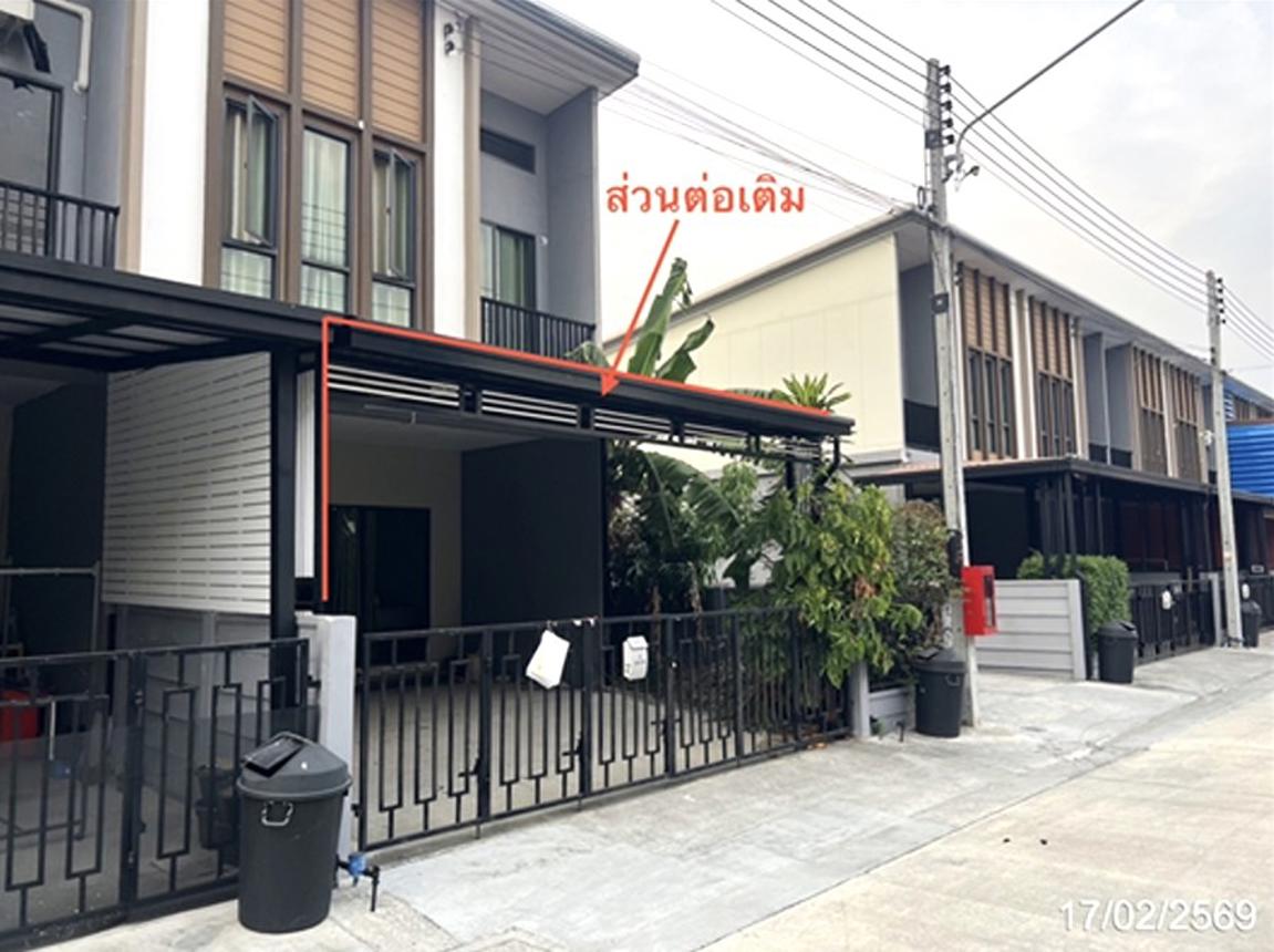 รูป ทาวน์เฮ้าส์ 29.4 ตร.วา ภูริ ประตูน้ำพระอินทร์ วังน้อย พระนครศรีอยุธยา 2.5M - รูปที่ 12/23