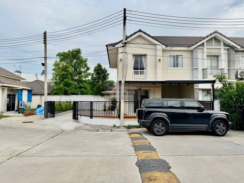 For Rent Townhouse/Townhome  , Pruksa Ville 46/2 Rangsit-Klong 3 , corner unit , wide frontage , Khlong Sam , khlong Luang , Pathum Thani , CX-156090 ✅ Live chat with us ADD LINE @connexproperty ✅