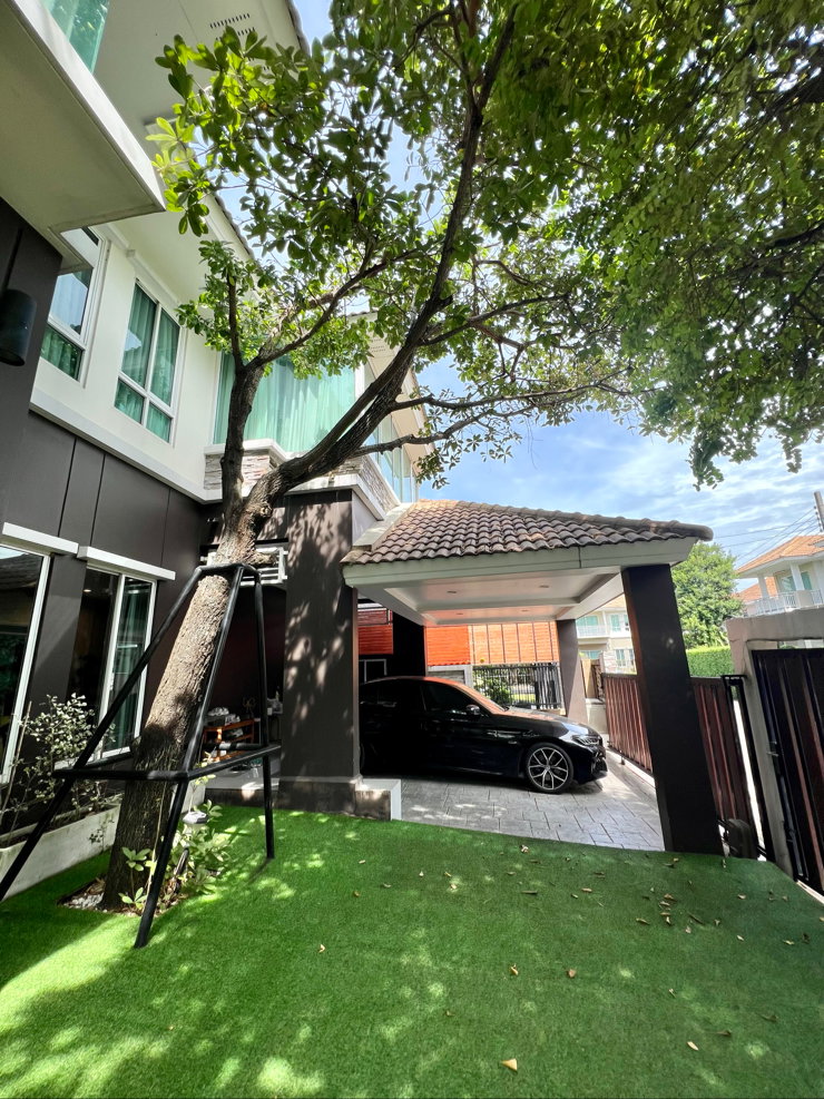 Houses for sale : 🏡 [For Sale] Corner Detached House – Delight @Scene Watcharaphon–Chatuchot Fully Extended with Guest House | Move-in Ready ✨