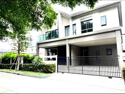 บ้านเดี่ยวให้เช่า : ให้เช่าบ้าน บางกอก บูเลอวาร์ด สาทร ปิ่นเกล้า 2 (Bangkok Boulevard Sathron-Pinklao 2) ซอยบางกรวย-จงถนอม ถนนราชพฤกษ์
