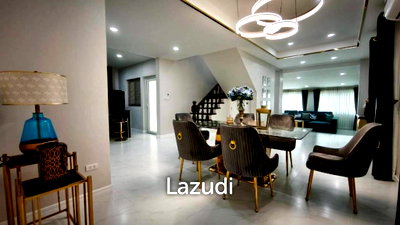 บ้านเดี่ยว หนองปรือ ชลบุรี : บ้าน 2 ชั้น 250 ตร.ม. หรูตกแต่งครบ ใจกลางพัทยาใต้
