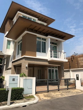 ขายบ้านเดี่ยว 3 ชั้นเนื้อที่ 63.4 ตร.ว. หมู่บ้านเดอะไพรมารี่ เพรสทีจ รัชดา-รามอินทรา 