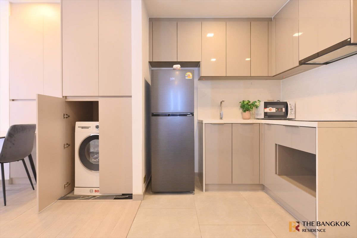 รูป  One9Five Asoke - Rama9 ✨ ห้องว่าง เฟอร์ครบ 🛋️ ใกล้ MRT พระราม 9  - รูปที่ 7/9