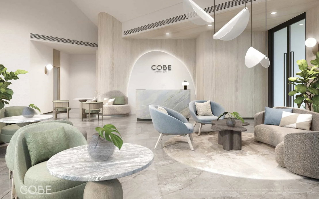 รูป ใช้ชีวิตแบบคนรุ่นใหม่ กับส่วนกลางสุดล้ำที่ COBE Ratchada-Rama 9 (Studio High Ceiling type) - รูปที่ 8/9