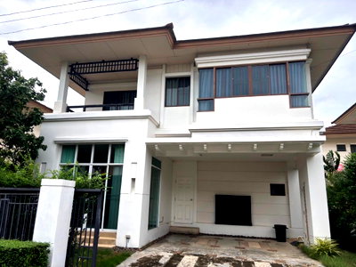 บ้านเดี่ยวให้เช่า : ME2500120 บ้านเดี่ยว 2 ชั้น สไตล์โมเดิร์นให้เช่า เศรษฐสิริ บางนา กม.7 ใกล้เมกะบางนา