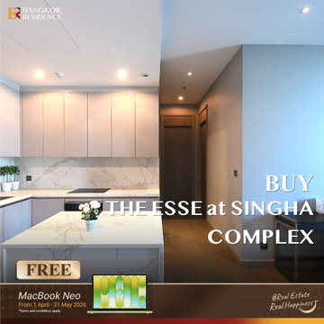 Condo for Sale Stuning Unit at Great Price ⚡️ The Esse at Singha Complex Near ARL Makkasan