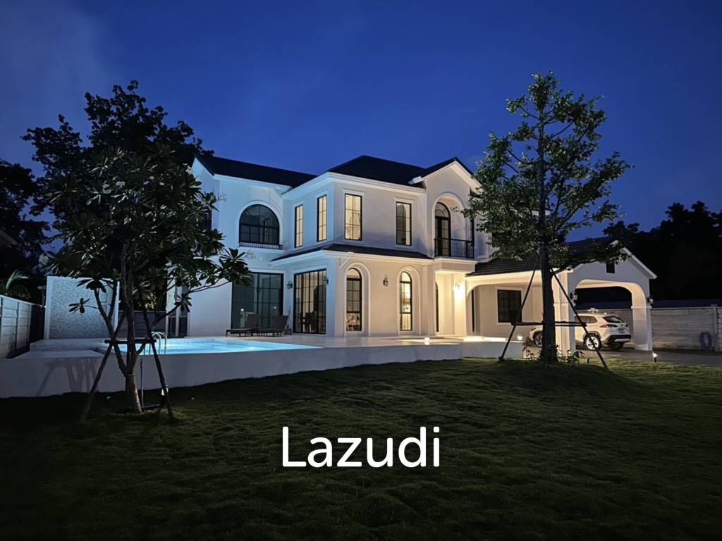 รูป บ้านสร้างใหม่ 2 ชั้น 4 นอน วิวภูเขาและสระว่ายน้ำใน อ.แม่ริม - รูปที่ 39/39