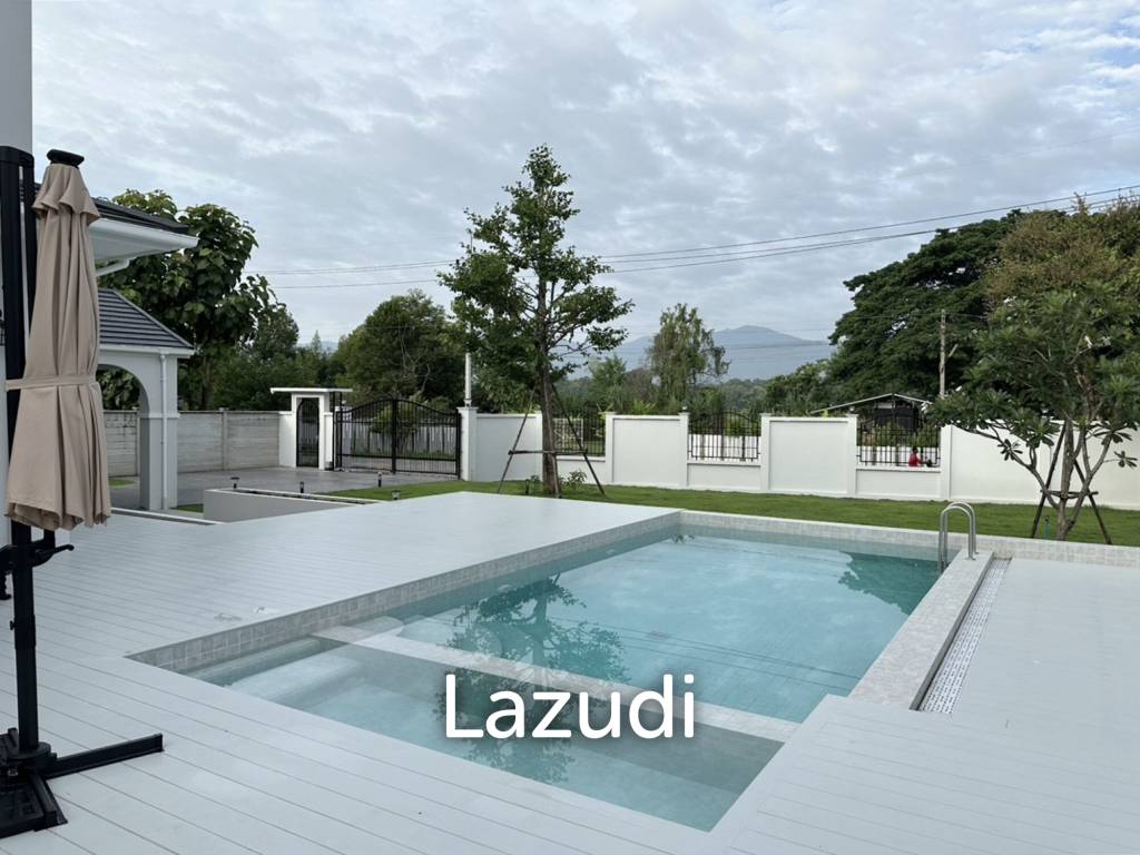 รูป บ้านสร้างใหม่ 2 ชั้น 4 นอน วิวภูเขาและสระว่ายน้ำใน อ.แม่ริม - รูปที่ 2/39