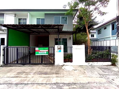 ขายทาวน์โฮม : ทาวน์เฮ้าส์ 24.6 ตร.วา บ้านพฤกษา 38/3 (ชัยพฤกษ์-วงแหวน) ไทรน้อย นนทบุรี 1.6M